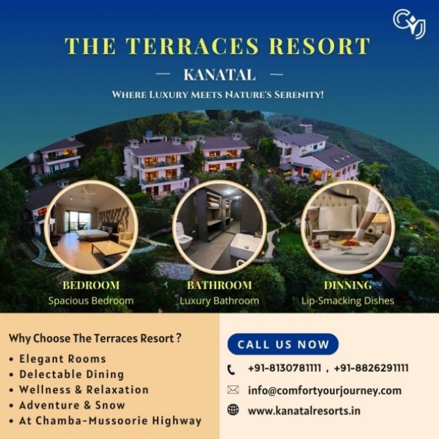 Weekend Getaways in Kanatal: Why The Terraces Resort Should Be Your Pick