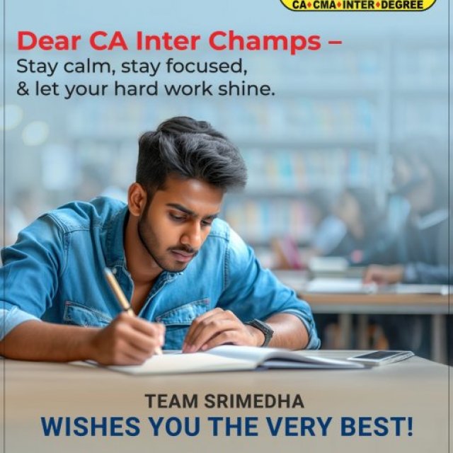 Sri Medha For CA, CMA, MEC & CEC