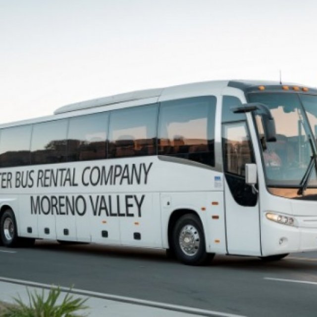 Charter Bus Rental Company Moreno Valley
