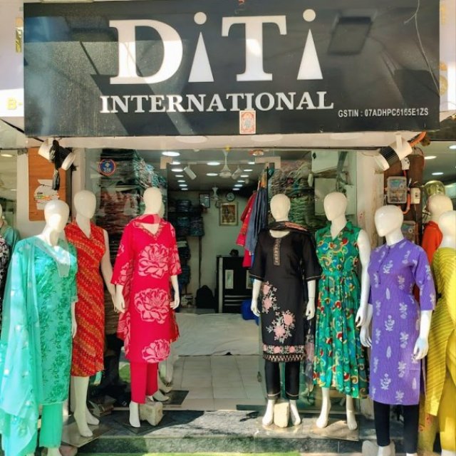 Diti International Manufacturer Wholesale Kurti Shop In delhi