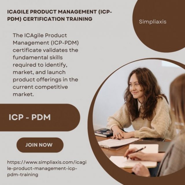 ICAgile Product Management (ICP-PDM) Certification Training | Enroll with Simpliaxis