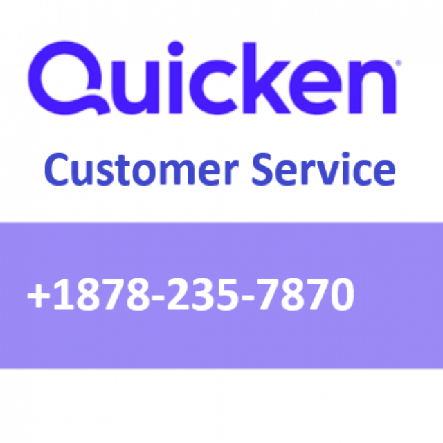 Quicken Error Support Number +1878-235-7870