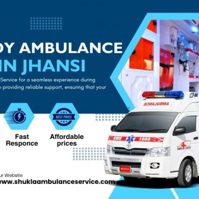 Dead Body Ambulance Service in Jhansi