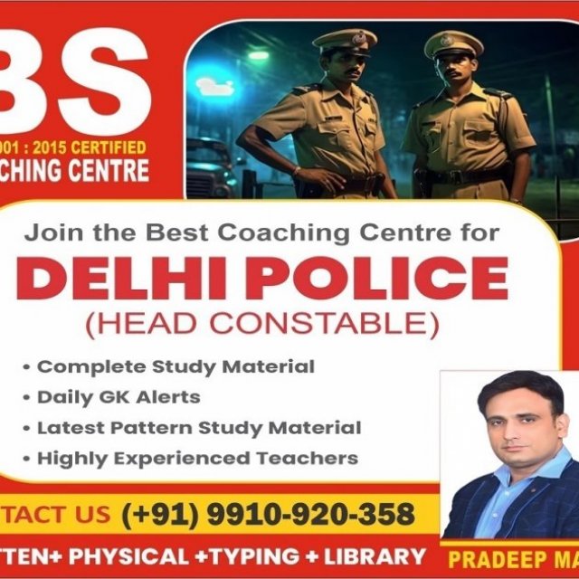 Start Your Preparation with Delhi Police Coaching in Delhi