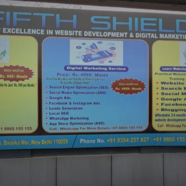 Fifth Shield Website Development & Digital Marketing