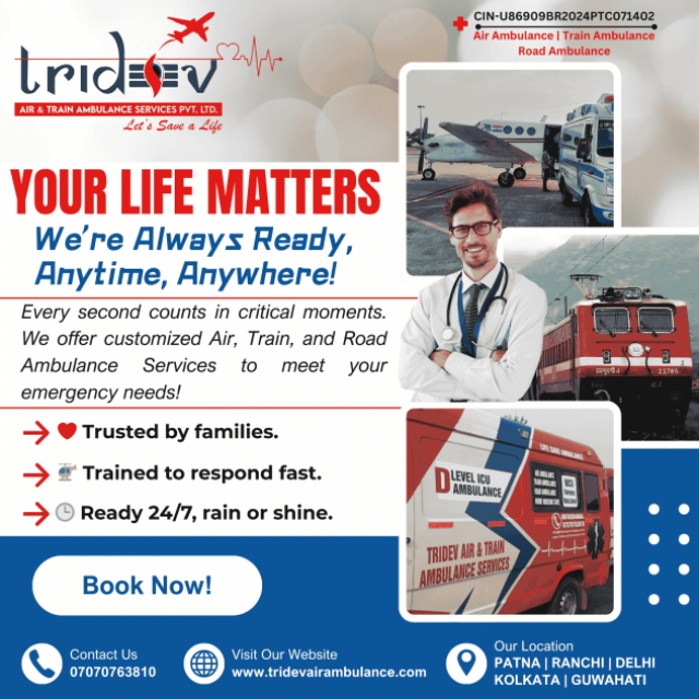 Global Air Ambulance Services in Guwahati- Critical Care in the Sky