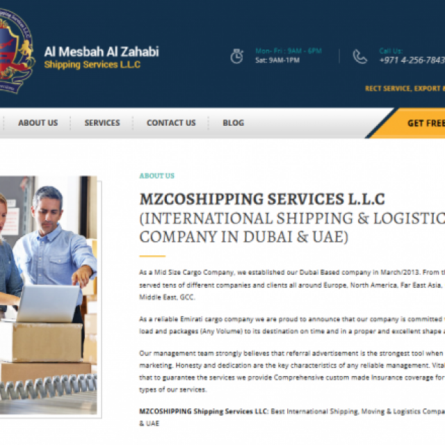 MZCO Shipping