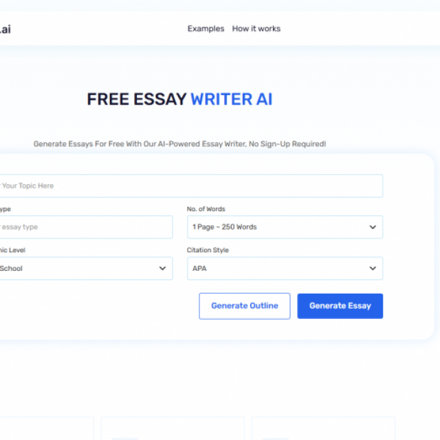FreeEssayWriter.ai