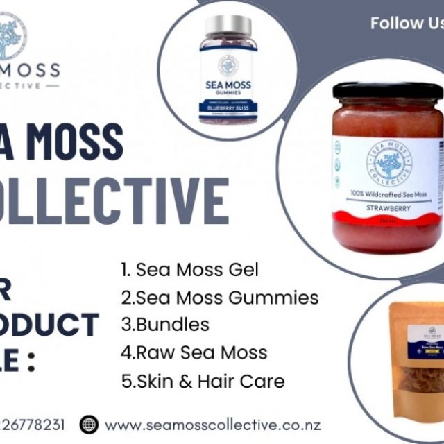 Sea Moss Gel Benefits | Holistic Skin Care | Organic Sea Moss Near Me- Sea Moss Collective