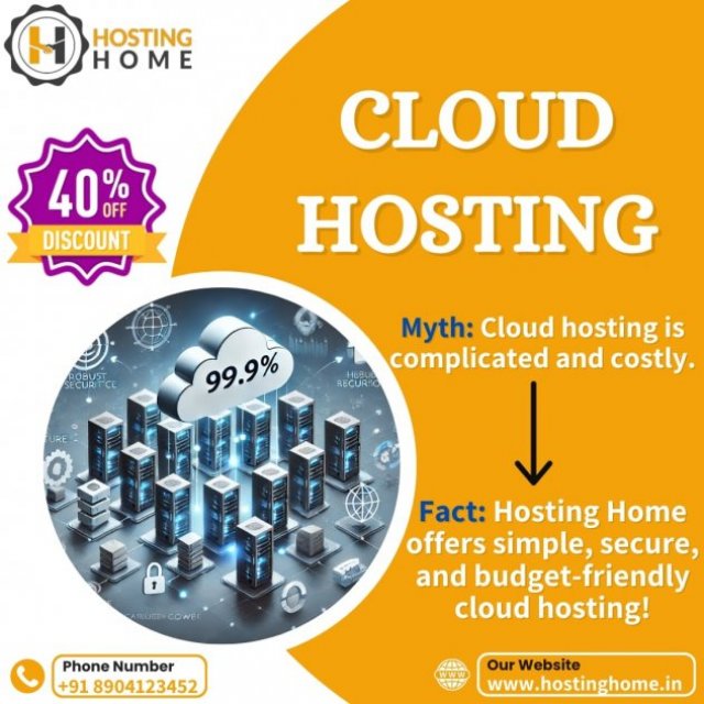 Secure and Scalable Cloud Hosting from Hosting Home