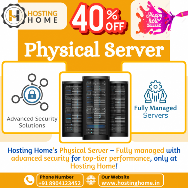 Hosting Home’s Physical Servers: Built for High Traffic and Security