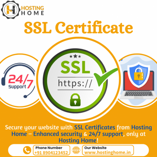 Secure Your Website with SSL Certificates from Hosting Home