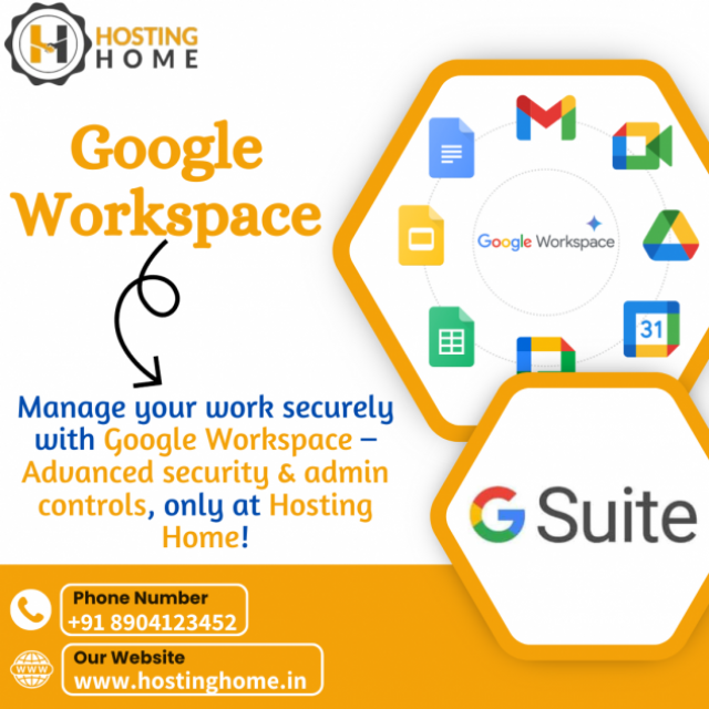 Get Started with Google Workspace from Hosting Home
