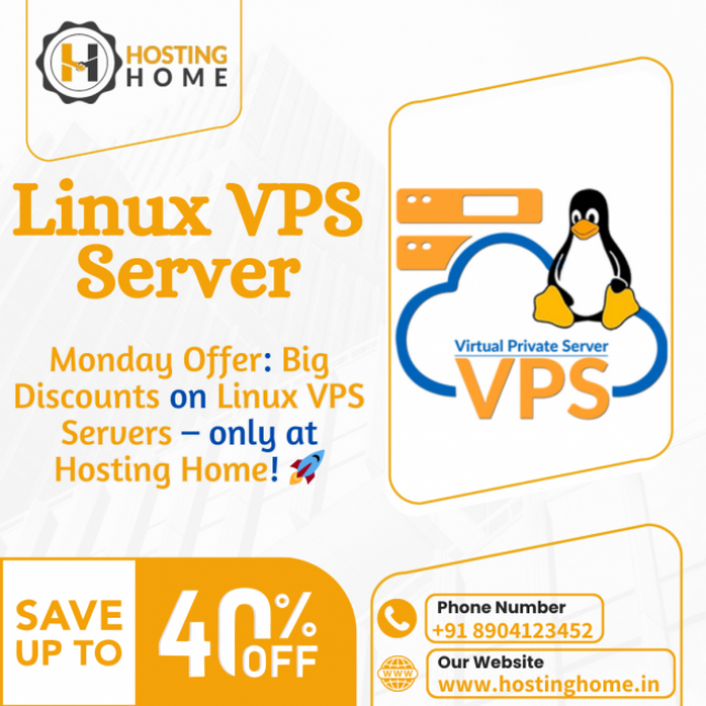 Get Full Control and Flexibility with a Linux VPS Server from Hosting Home