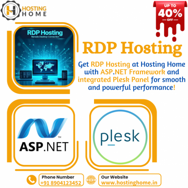 Fast & Secure RDP Hosting Solutions from Hosting Home