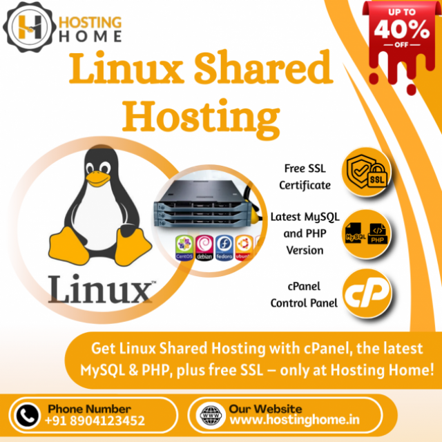 Affordable and Secure Linux Shared Hosting with Hosting Home