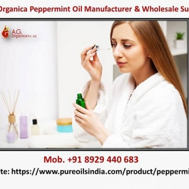 High Quality AG Organica Pippermint Oil Manufacturer & Wholesale Supplier