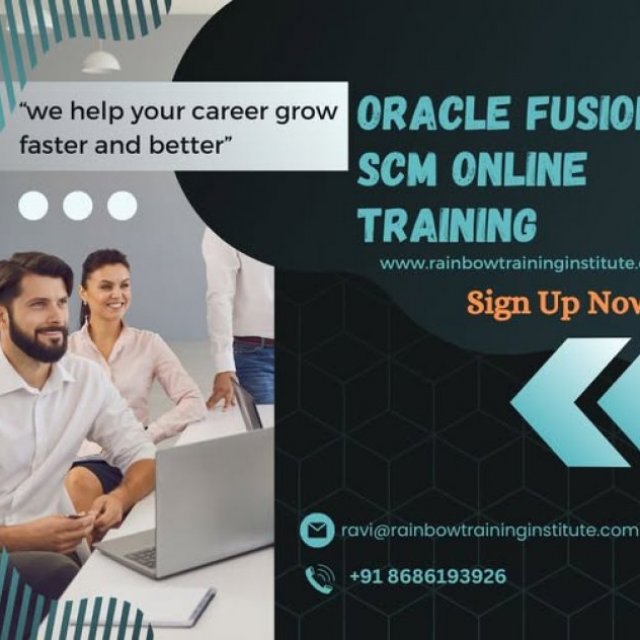 Oracle Fusion SCM Online Training - Rainbow Training Institute
