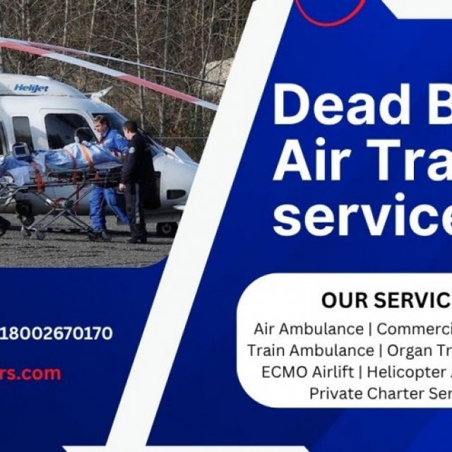 Air Rescuers provides respectful and timely Dead Body Air Transport Services