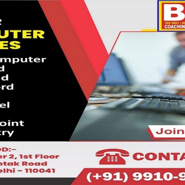 Get Certified Computer Coaching in Nangloi at BS Coaching Centre