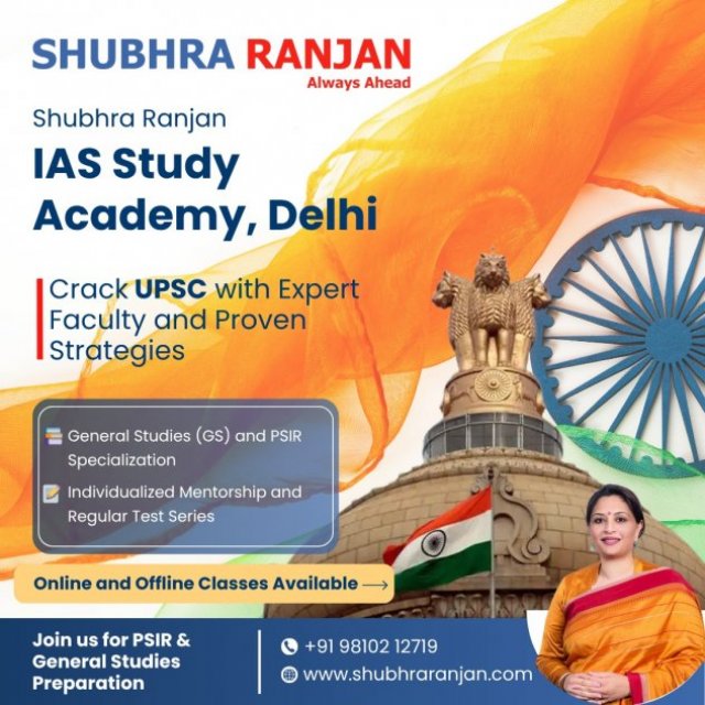 IAS Academy in Delhi - Shubhra Ranjan IAS Study