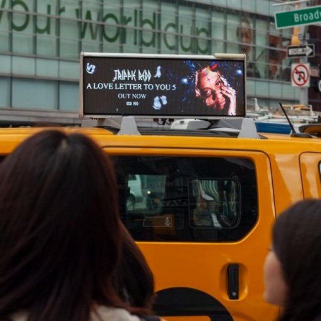Taxi Rooftop Advertising NYC