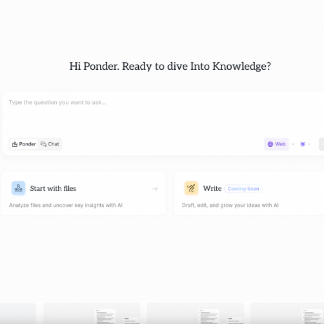 Ponder AI