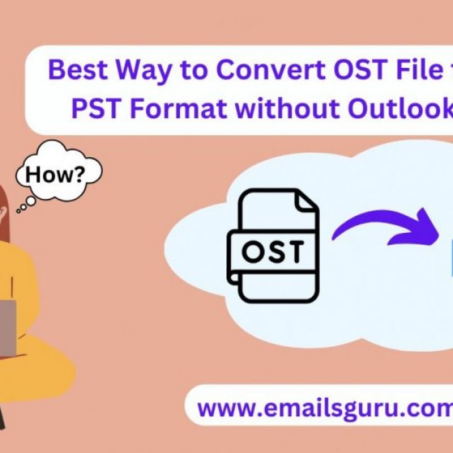 Best Offline Outlook OST to PST Converter